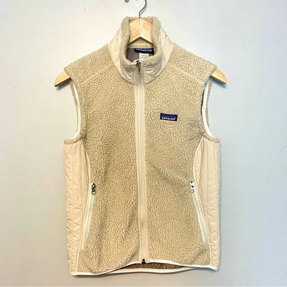 PATAGONIA Vintage Women’s Retro X Classic Fleece Vest - Picture 1 of 10
